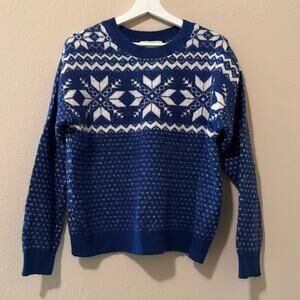 H&M Label of Graded Goods Christmas Print Sweater
